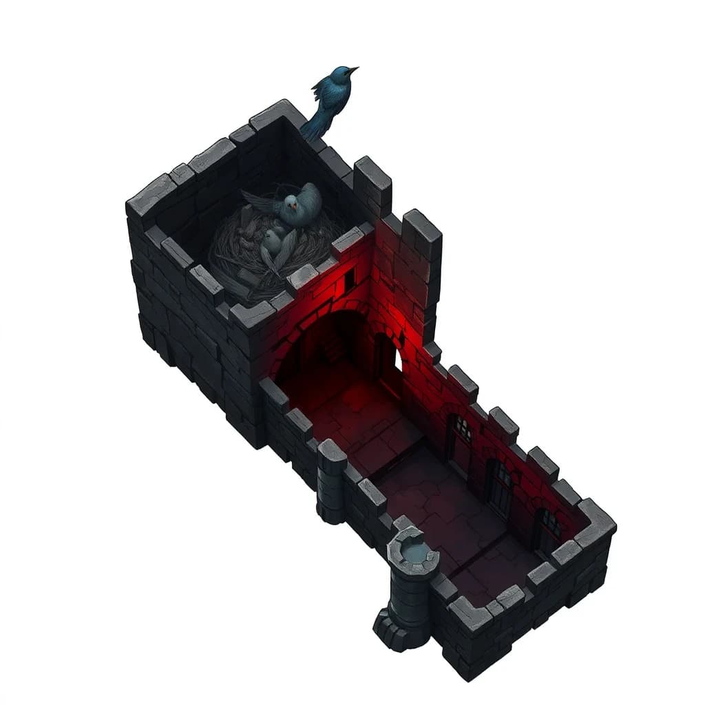 Castle Keep Ruined