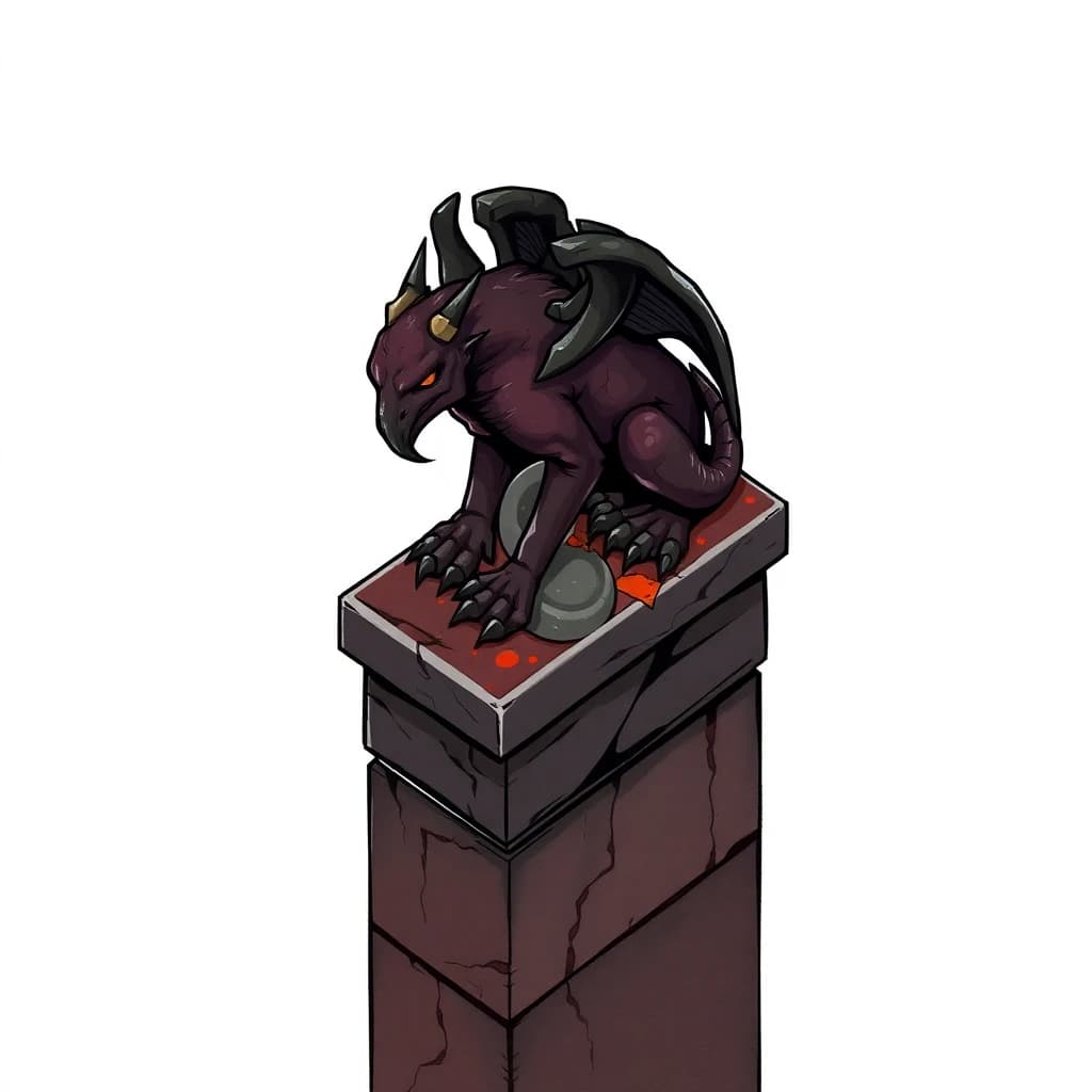 Gargoyle on Ledge