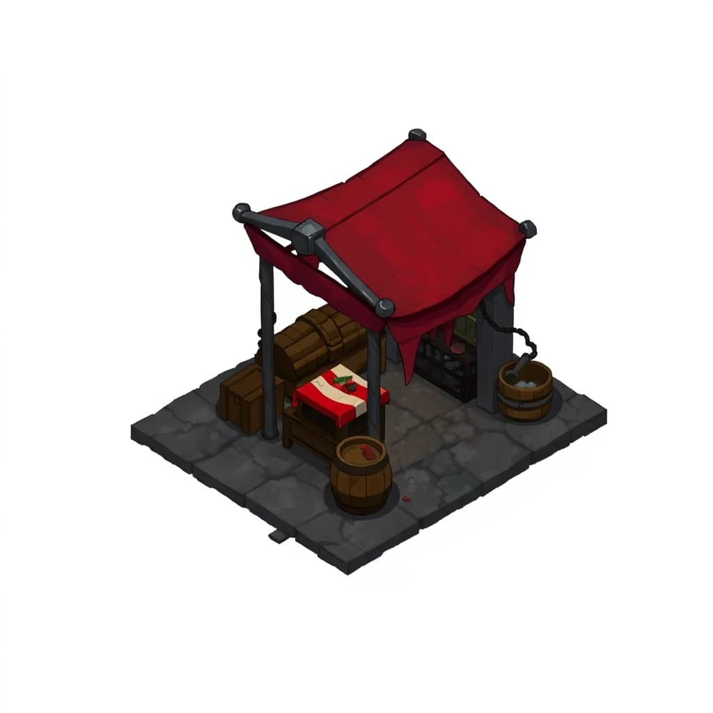 Market Stall Dark
