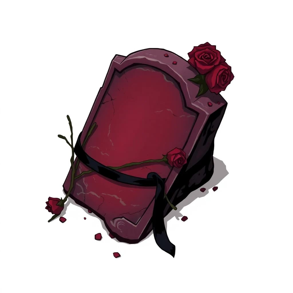 Grave Flower Wilted