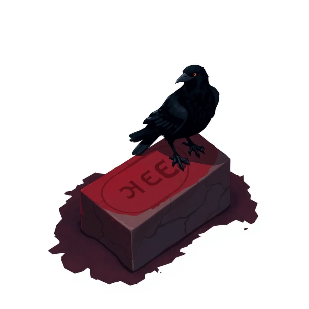 Raven Gravestone