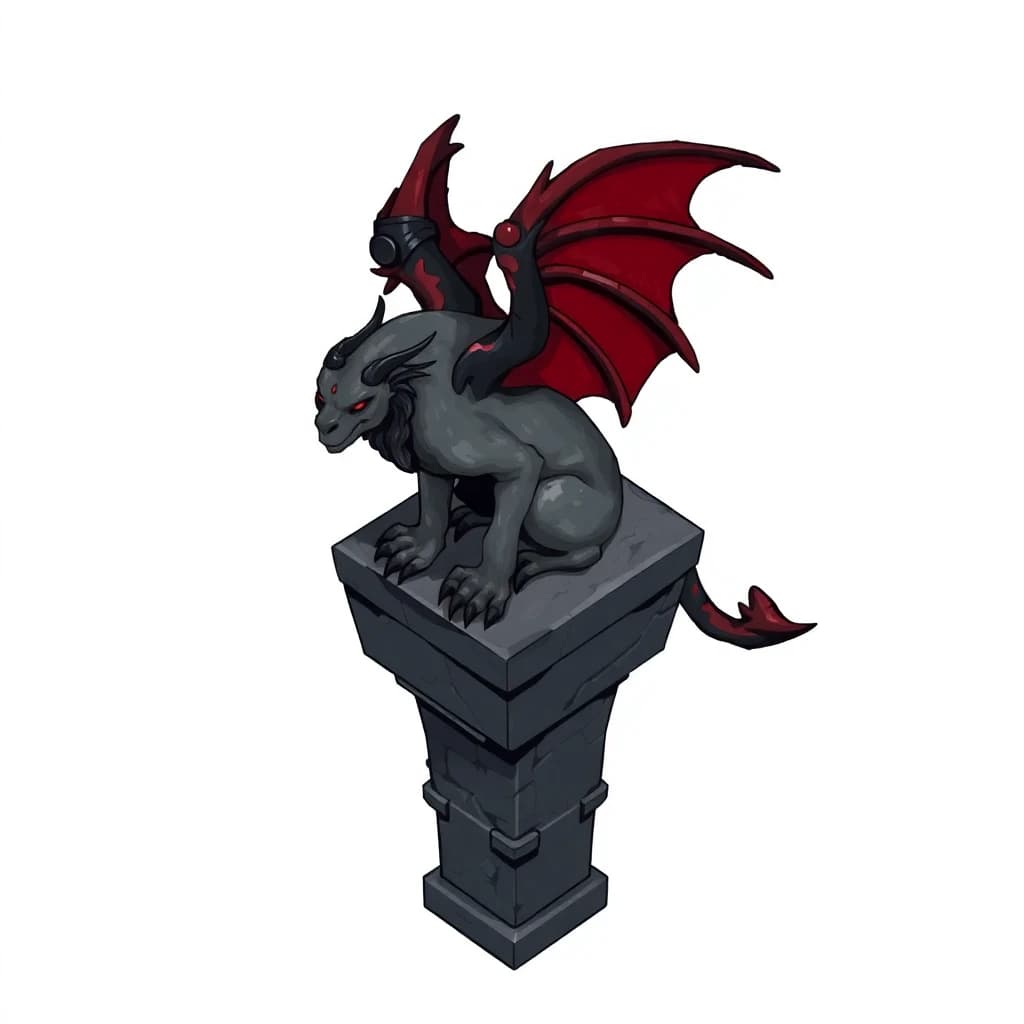 Gargoyle Perched