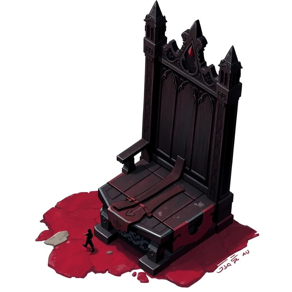 Chair Wooden Dark