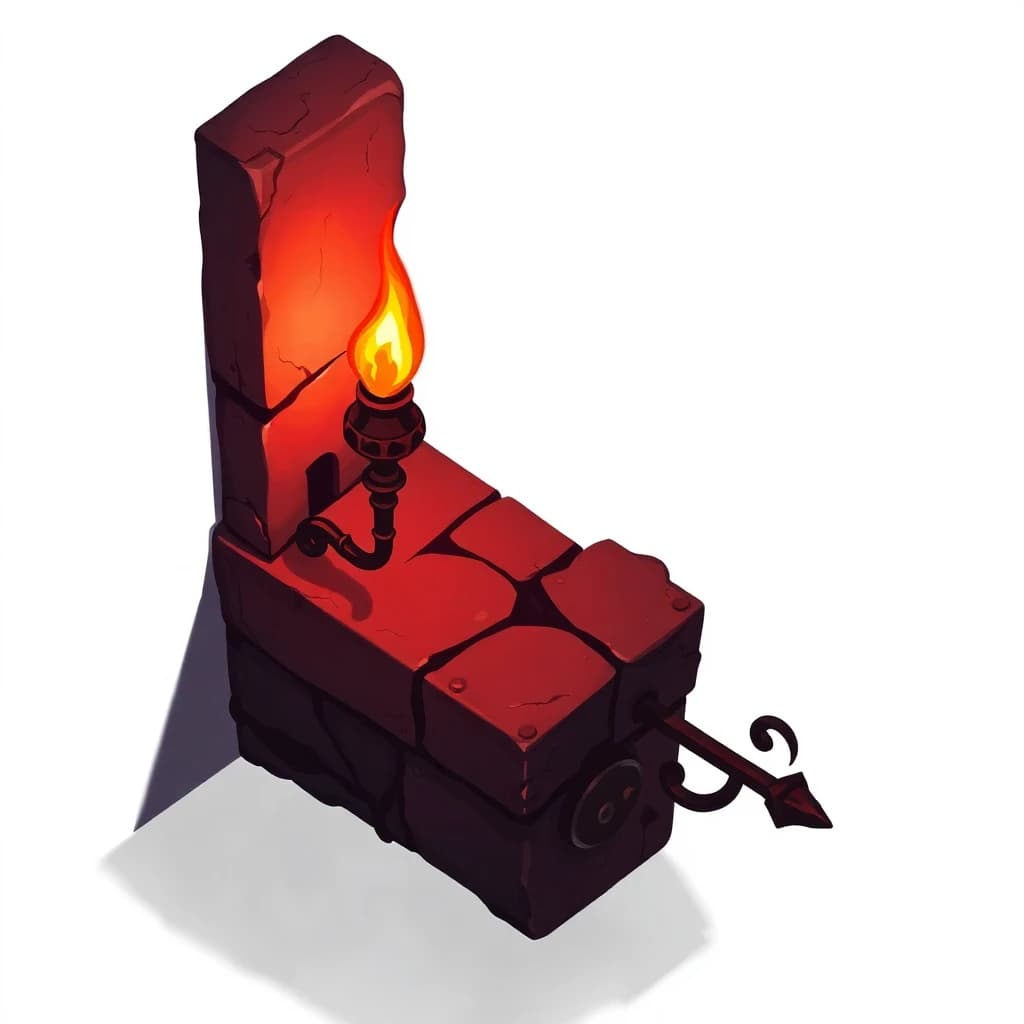 Torch Wall Unlit