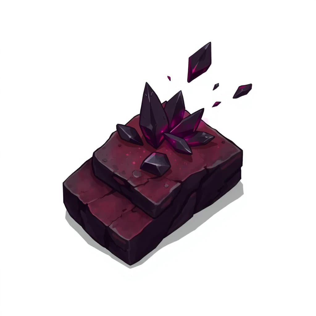 Crystal Shards Floating