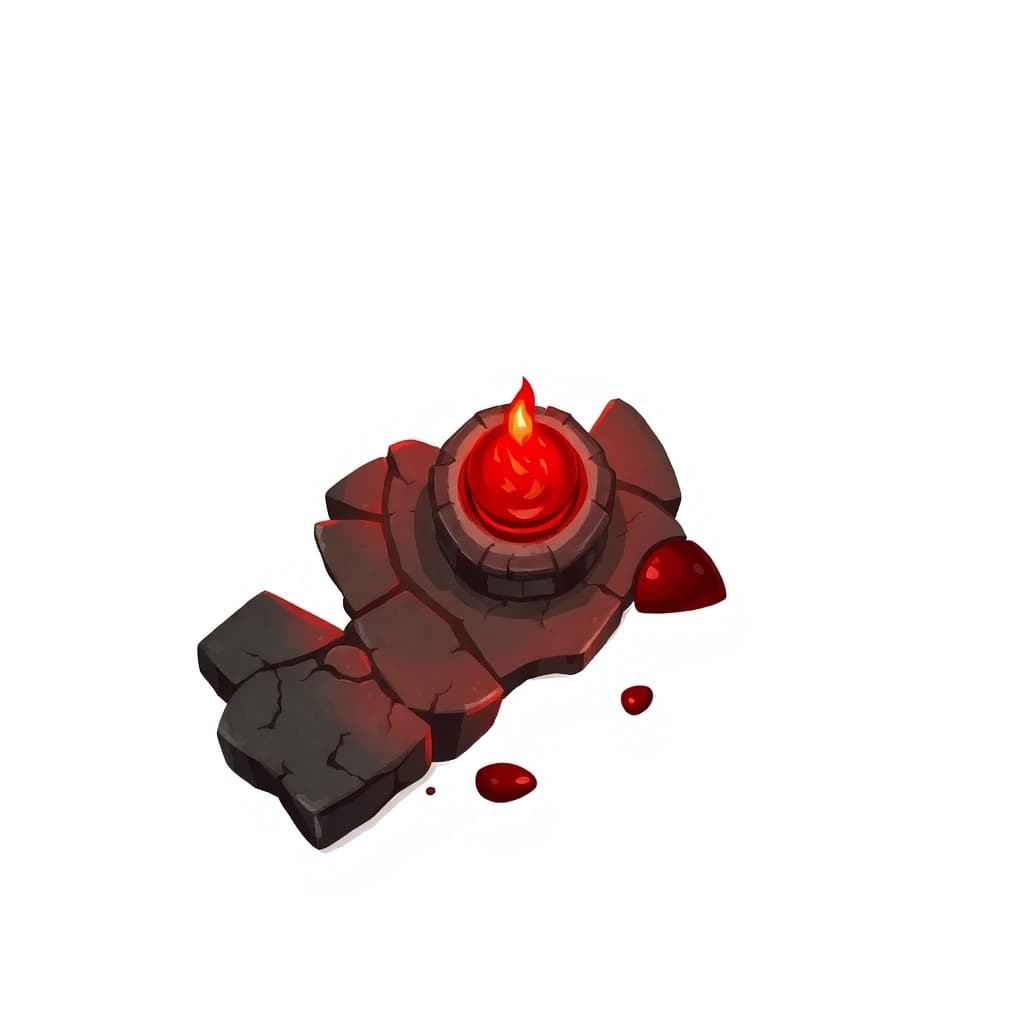 Orb Blood Red