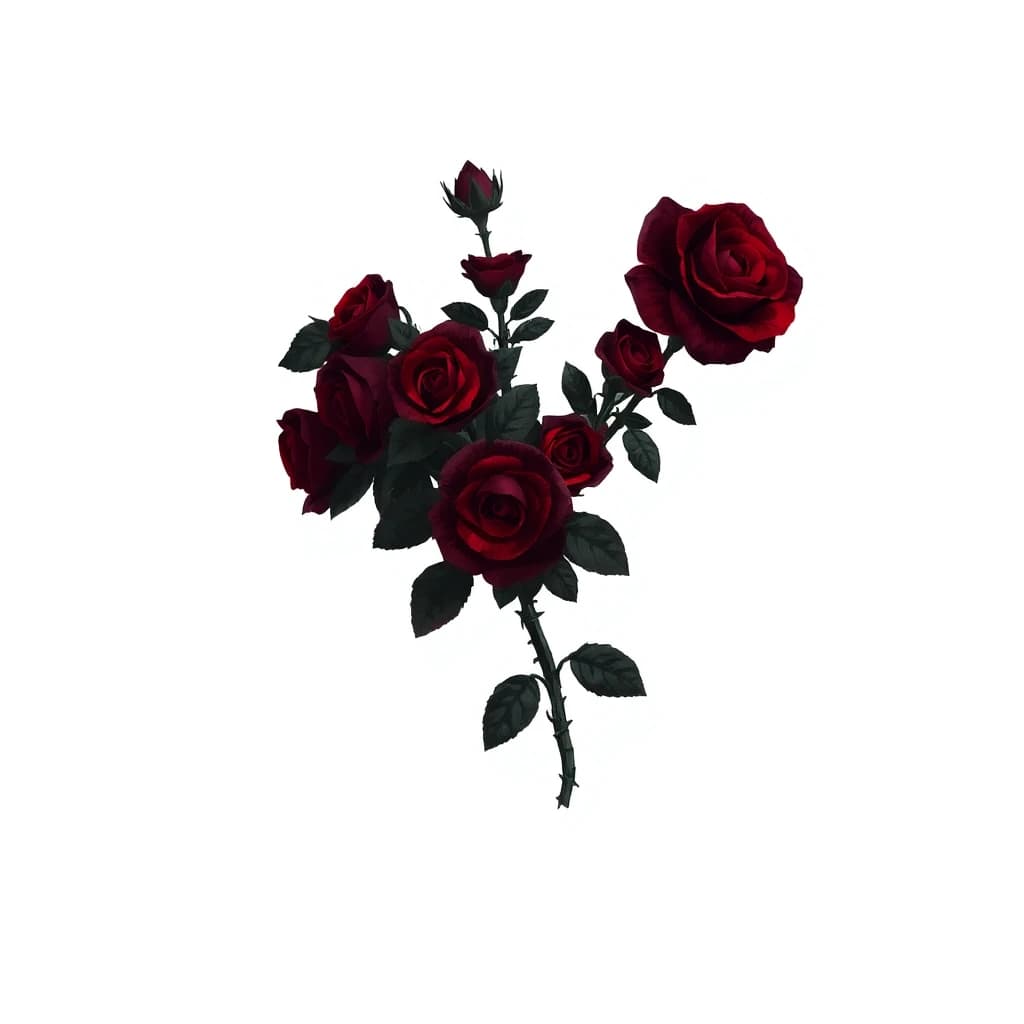 Bush Black Rose