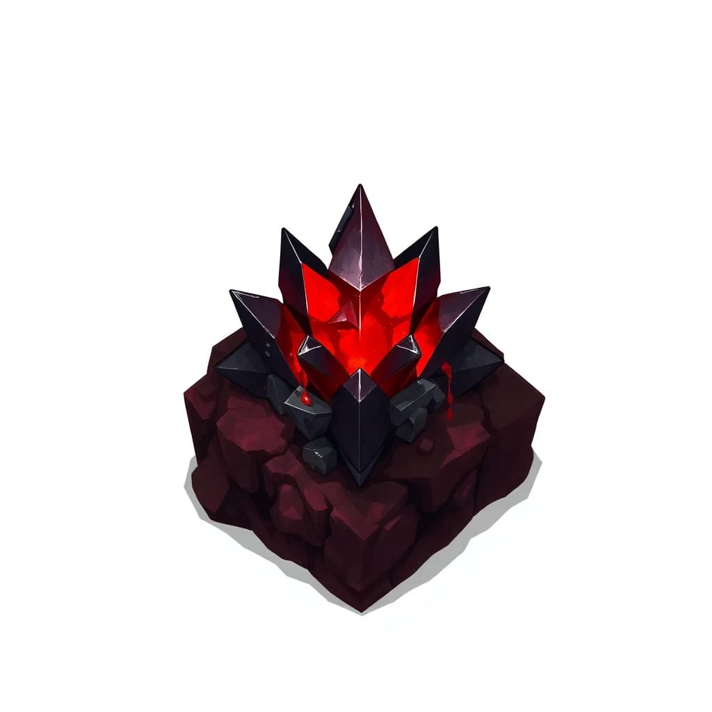 Crystal Blood Red