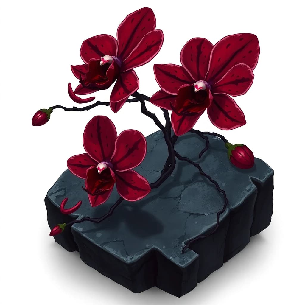 Flower Blood Orchid