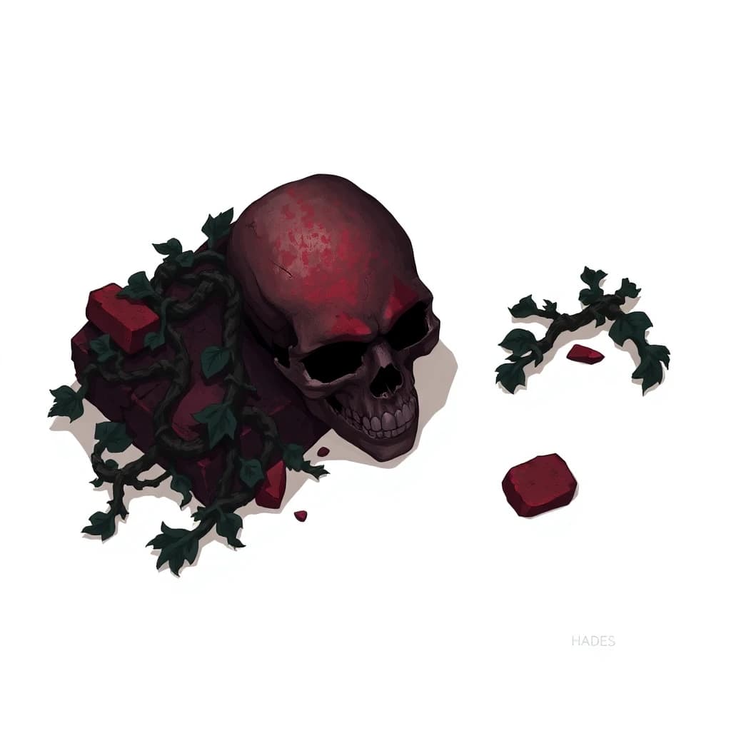 Ivy Skull Face