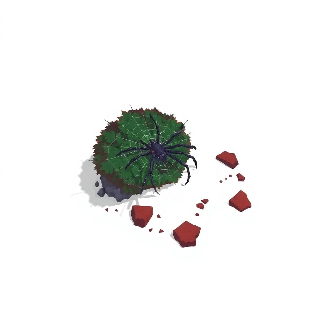 Spider Web Bush