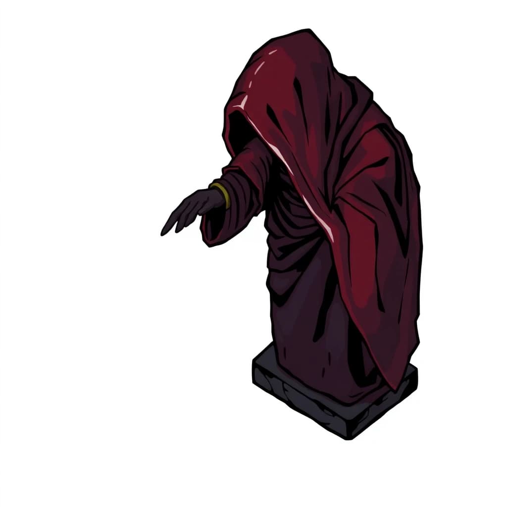 Statue Dark Figure