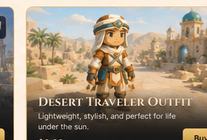 Desert Traveler Outfit