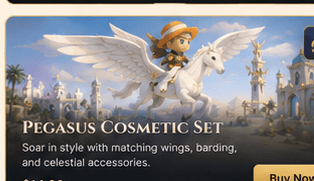 Pegasus Cosmetic Set