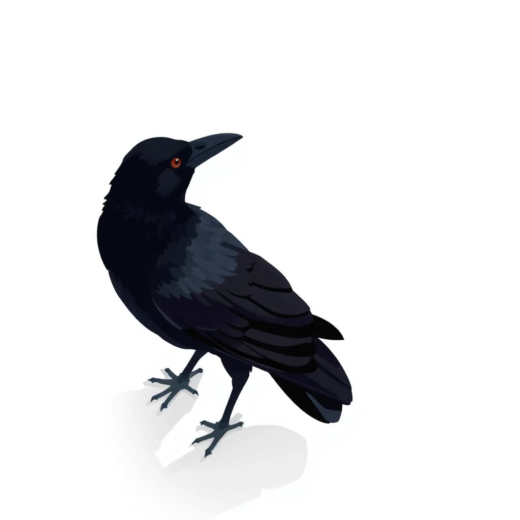 Animal Bird Crow