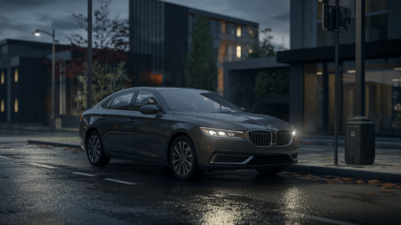 Dark Car Sedan Dark