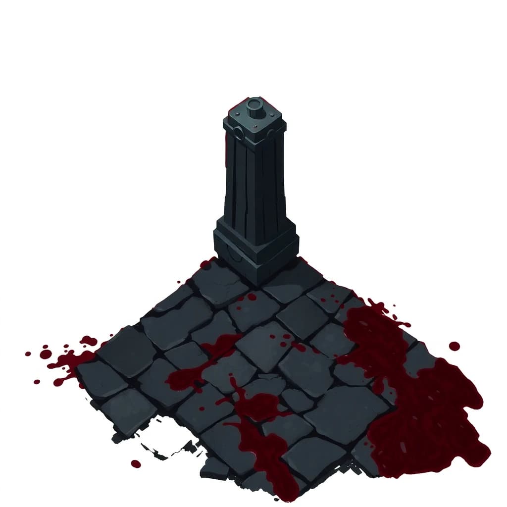 Blood Stained Stone