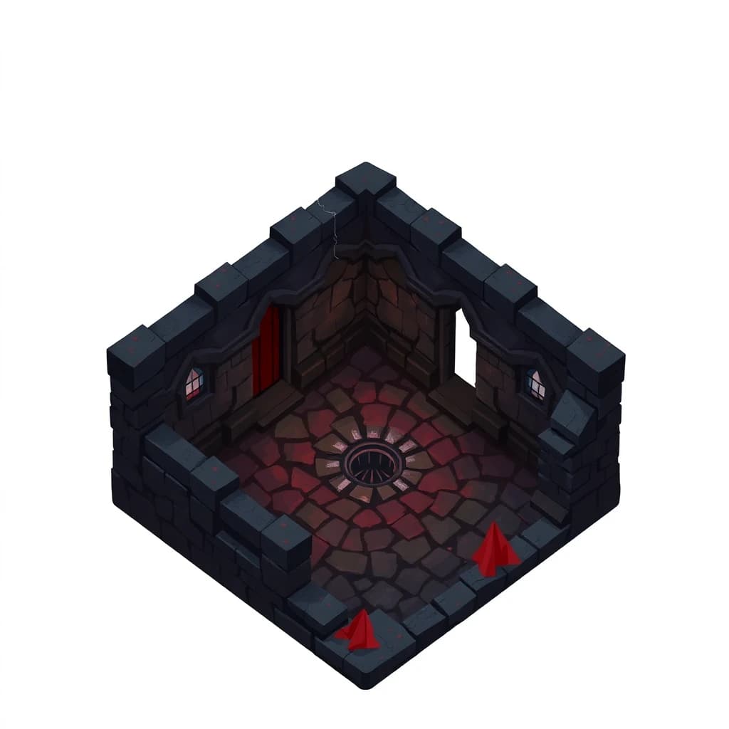 Cobblestone Courtyard