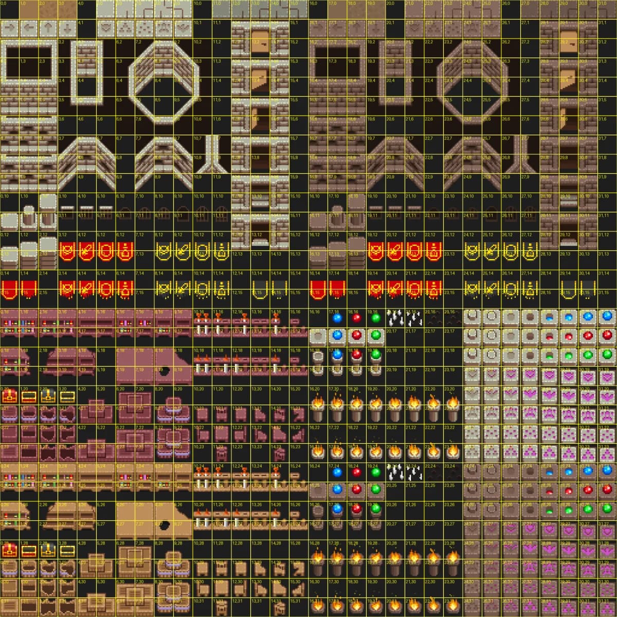 Dungeon Grid