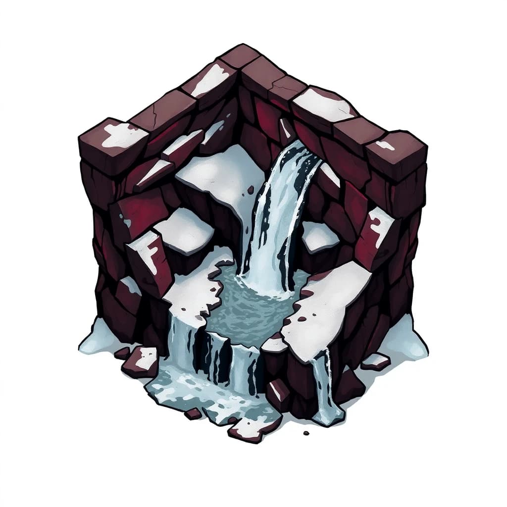 Frozen Waterfall