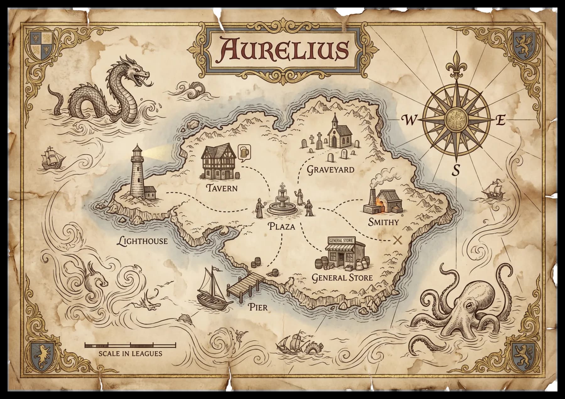 Atlas of Aurelius — Inked Edition