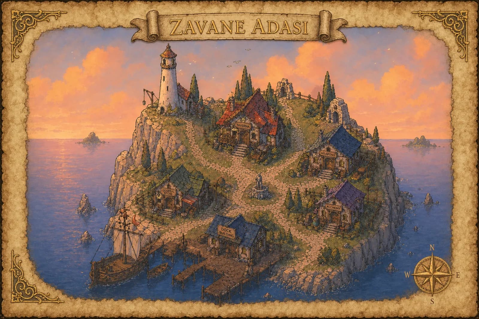 Starter Island — Concept A