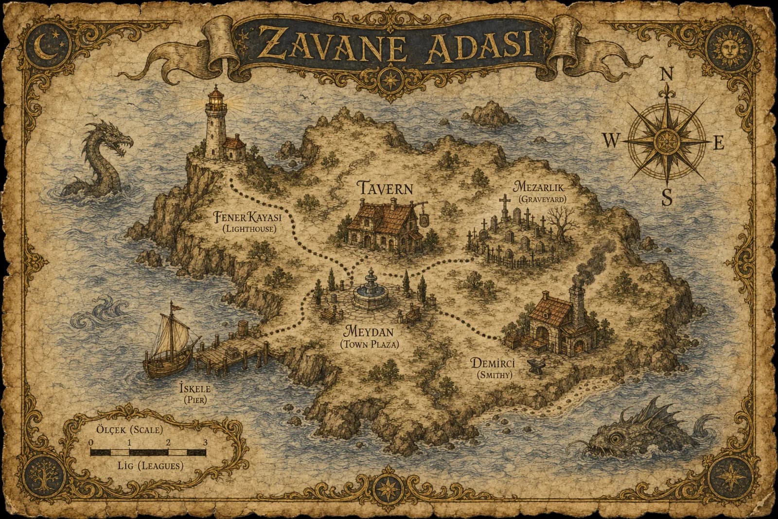 Starter Island — Concept B