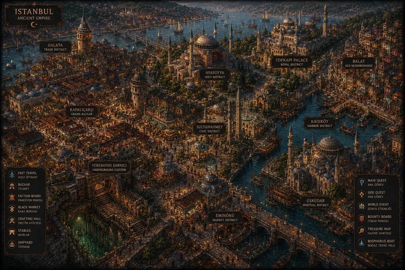 Istanbul — Old City at Dawn