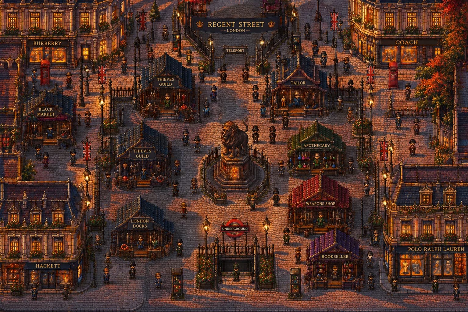 Regent Street — Christmas Curve