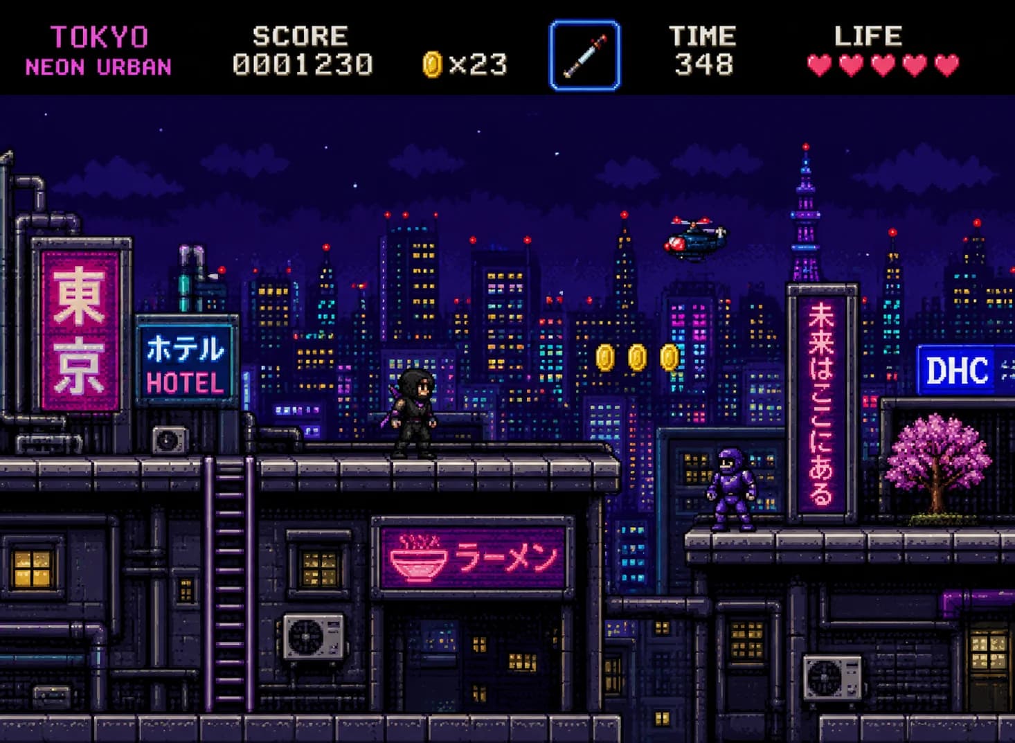 Tokyo — 16-Bit Platformer
