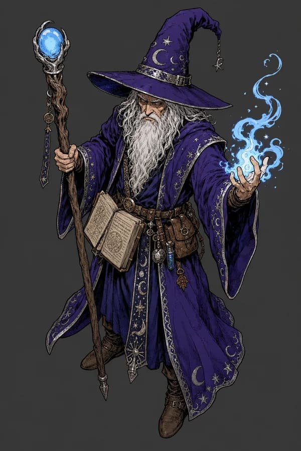 Necromancer class portrait