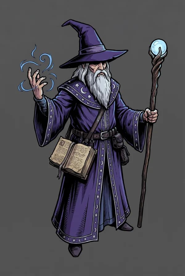Warlock class portrait