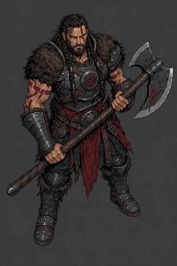 Warrior class portrait