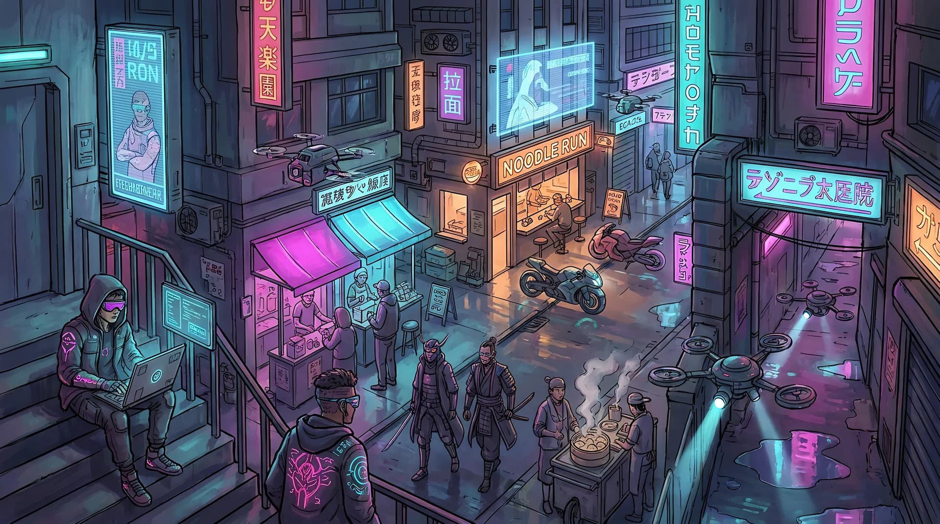 Cyberpunk · Far Future