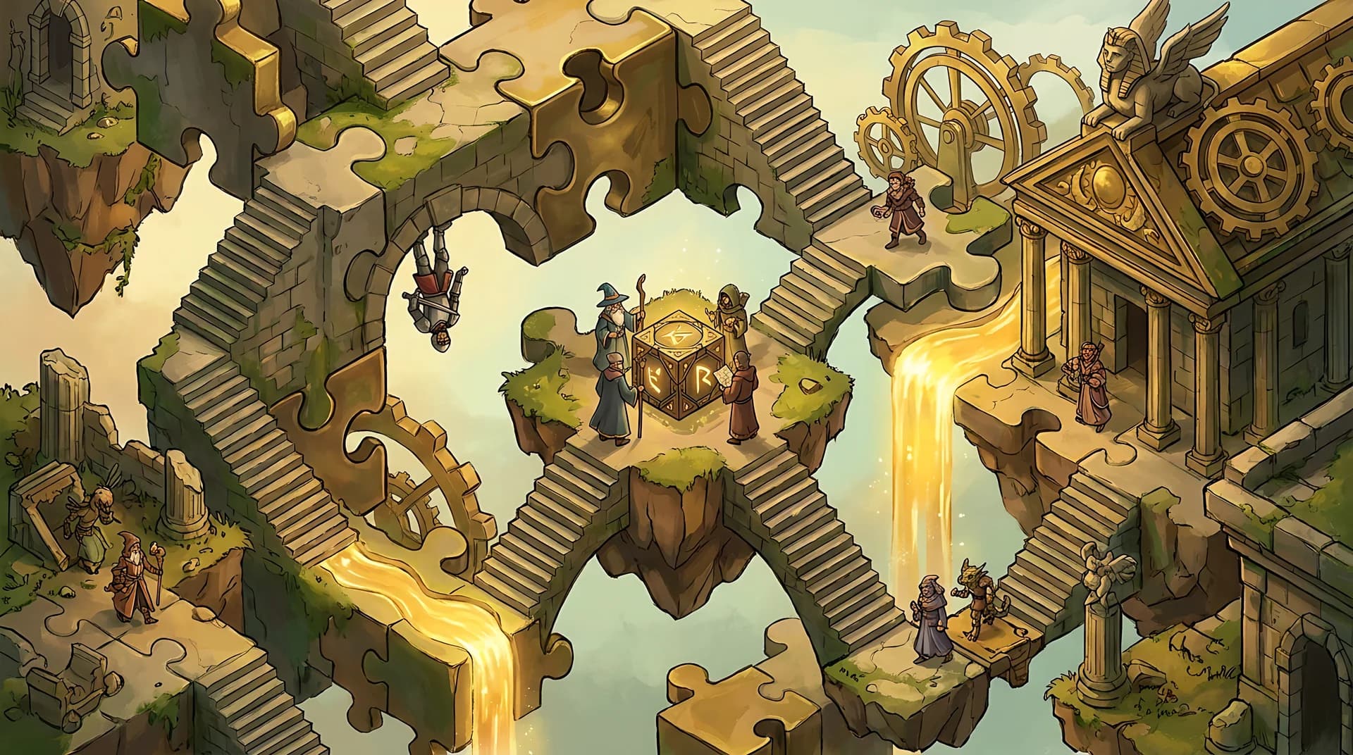 Puzzle · Escher Realm