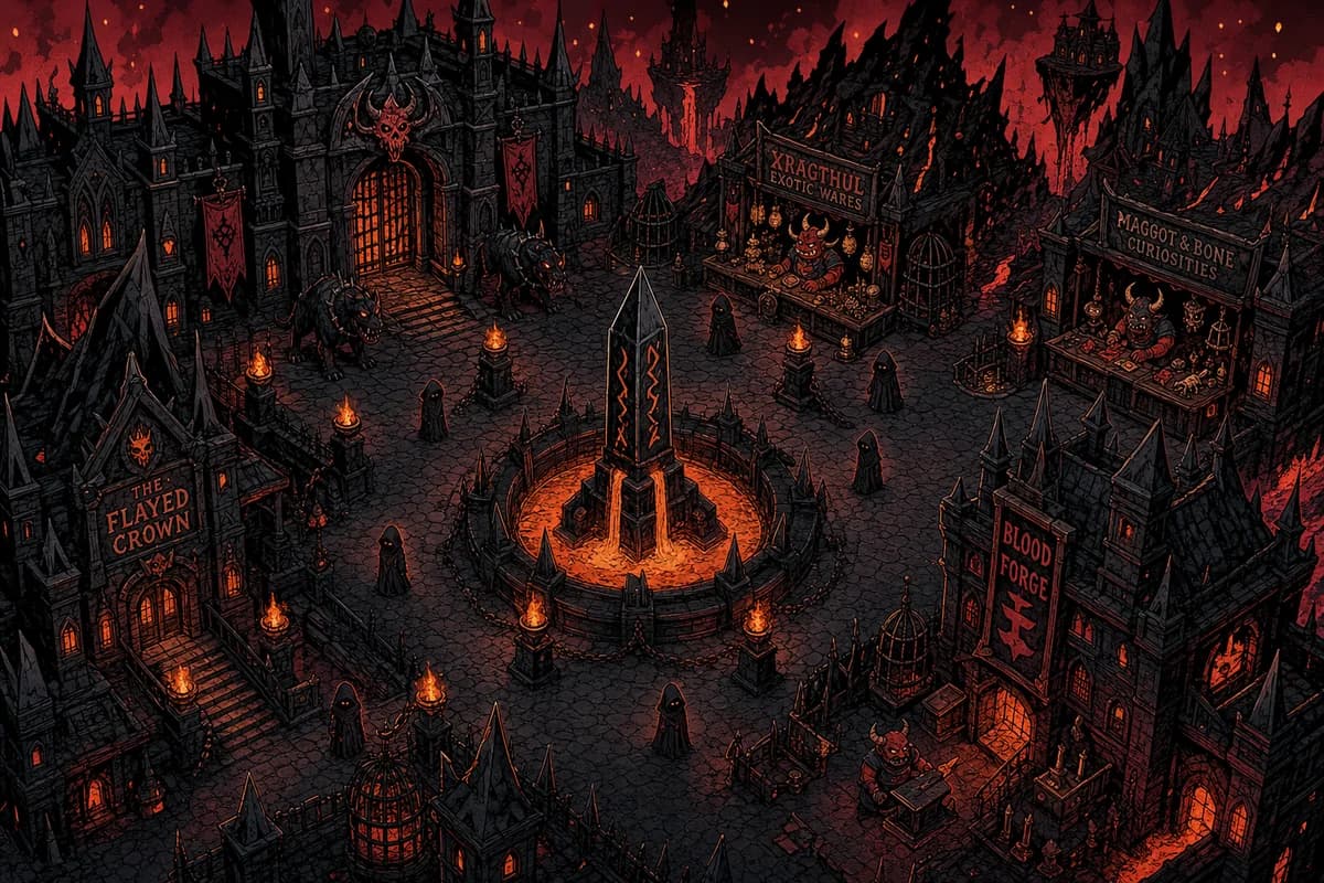 Hell concept art
